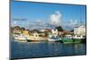 Boats in the Harbour of the Capital St. Johns in Antigua-Michael Runkel-Mounted Photographic Print