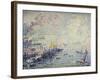 Boats in the Harbour-Paul Signac-Framed Giclee Print