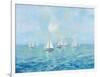 Boats in the Haze-Silvia Vassileva-Framed Art Print