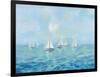 Boats in the Haze-Silvia Vassileva-Framed Art Print