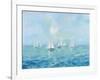 Boats in the Haze-Silvia Vassileva-Framed Art Print