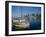 Boats in the Marina at Stanley Park with Skyline of Vancouver Behind, British Columbia, Canada-Renner Geoff-Framed Photographic Print