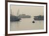 Boats in the Pacific Ocean, Bai Chay Port, Ha Long Bay, Quang Ninh Province, Vietnam-null-Framed Photographic Print