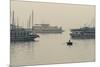 Boats in the Pacific Ocean, Bai Chay Port, Ha Long Bay, Quang Ninh Province, Vietnam-null-Mounted Photographic Print
