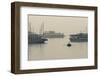 Boats in the Pacific Ocean, Bai Chay Port, Ha Long Bay, Quang Ninh Province, Vietnam-null-Framed Photographic Print