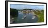 Boats in the Sea, Le Bono, Gulf of Morbihan, Morbihan, Brittany, France-null-Framed Photographic Print