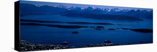 Boats in the Sea, Molde, More Og Romsdal, Norway-null-Stretched Canvas