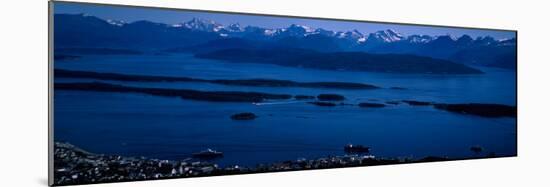 Boats in the Sea, Molde, More Og Romsdal, Norway-null-Mounted Photographic Print