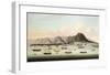 Boats in Victoria Harbour-Oriental School-Framed Premium Giclee Print