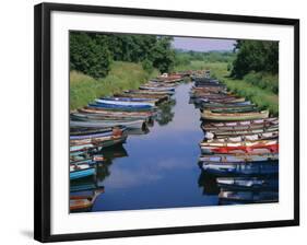 Boats, Killarney, County Kerry, Munster, Republic of Ireland (Eire), Europe-Firecrest Pictures-Framed Photographic Print