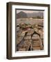 Boats, Limestone Mountain Scenery, Tam Coc, Ninh Binh, South of Hanoi, North Vietnam-Christian Kober-Framed Photographic Print