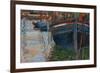 Boats Mirrored in the Water, 1908-Egon Schiele-Framed Giclee Print