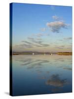 Boats Moored at East Head, West Wittering, Near Chichester, West Sussex, England, United Kingdom-Miller John-Stretched Canvas