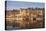 Boats Moored at the Old Dock, Honfleur, Normandy, France-Guy Thouvenin-Stretched Canvas