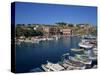 Boats Moored in Harbour at Molyvos, on Lesbos, North Aegean Islands, Greek Islands, Greece, Europe-Lightfoot Jeremy-Stretched Canvas