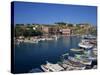 Boats Moored in Harbour at Molyvos, on Lesbos, North Aegean Islands, Greek Islands, Greece, Europe-Lightfoot Jeremy-Stretched Canvas