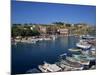Boats Moored in Harbour at Molyvos, on Lesbos, North Aegean Islands, Greek Islands, Greece, Europe-Lightfoot Jeremy-Mounted Photographic Print