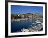 Boats Moored in Harbour at Molyvos, on Lesbos, North Aegean Islands, Greek Islands, Greece, Europe-Lightfoot Jeremy-Framed Photographic Print