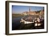 Boats Moored in Harbour, Blakeney Hotel, Blakeney, Norfolk, England, United Kingdom-Charcrit Boonsom-Framed Photographic Print