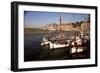 Boats Moored in Harbour, Blakeney Hotel, Blakeney, Norfolk, England, United Kingdom-Charcrit Boonsom-Framed Photographic Print