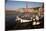Boats Moored in Harbour, Blakeney Hotel, Blakeney, Norfolk, England, United Kingdom-Charcrit Boonsom-Mounted Photographic Print