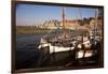 Boats Moored in Harbour, Blakeney Hotel, Blakeney, Norfolk, England, United Kingdom-Charcrit Boonsom-Framed Photographic Print