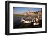 Boats Moored in Harbour, Blakeney Hotel, Blakeney, Norfolk, England, United Kingdom-Charcrit Boonsom-Framed Photographic Print