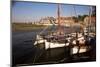 Boats Moored in Harbour, Blakeney Hotel, Blakeney, Norfolk, England, United Kingdom-Charcrit Boonsom-Mounted Photographic Print