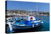 Boats Moored in Pythagorio Port, Samos Island, North Aegean Islands, Greek Islands, Greece, Europe-Carlo Morucchio-Stretched Canvas