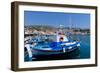 Boats Moored in Pythagorio Port, Samos Island, North Aegean Islands, Greek Islands, Greece, Europe-Carlo Morucchio-Framed Photographic Print