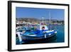 Boats Moored in Pythagorio Port, Samos Island, North Aegean Islands, Greek Islands, Greece, Europe-Carlo Morucchio-Framed Photographic Print