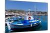 Boats Moored in Pythagorio Port, Samos Island, North Aegean Islands, Greek Islands, Greece, Europe-Carlo Morucchio-Mounted Photographic Print