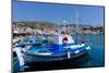 Boats Moored in Pythagorio Port, Samos Island, North Aegean Islands, Greek Islands, Greece, Europe-Carlo Morucchio-Mounted Photographic Print