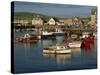 Boats Moored in West Bay Harbour, Dorset, England, United Kingdom, Europe-Lightfoot Jeremy-Stretched Canvas