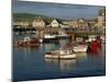 Boats Moored in West Bay Harbour, Dorset, England, United Kingdom, Europe-Lightfoot Jeremy-Mounted Photographic Print