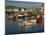 Boats Moored in West Bay Harbour, Dorset, England, United Kingdom, Europe-Lightfoot Jeremy-Mounted Photographic Print