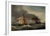 Boats, Mouth of the Tyne-George Webster-Framed Giclee Print