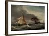 Boats, Mouth of the Tyne-George Webster-Framed Giclee Print