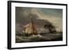 Boats, Mouth of the Tyne-George Webster-Framed Giclee Print