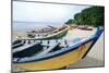 Boats of Aquadilla Puerto Rico-George Oze-Mounted Photographic Print