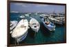 Boats of Capri, Italy-George Oze-Framed Photographic Print