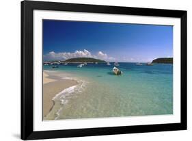 Boats Of Esperanza, Vieques, Puerto Rico-George Oze-Framed Photographic Print