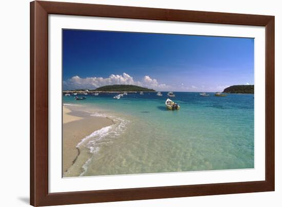 Boats Of Esperanza, Vieques, Puerto Rico-George Oze-Framed Photographic Print