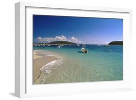 Boats Of Esperanza, Vieques, Puerto Rico-George Oze-Framed Photographic Print