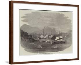 Boats of Hm Gun-Boat Flamer Destroying Chinese Piratical Junks in Cho-Kee Bay-Edwin Weedon-Framed Giclee Print