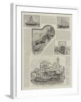 Boats of Venice-Henry Edward Tidmarsh-Framed Giclee Print