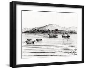 Boats off Iona, 2007,-Vincent Alexander Booth-Framed Giclee Print