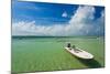 Boats on beach, Dunmore Town, Harbour Island, Eleuthera Island, Bahamas-null-Mounted Photographic Print