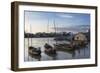 Boats on Can Tho River, Can Tho, Mekong Delta, Vietnam, Indochina, Southeast Asia, Asia-Ian Trower-Framed Photographic Print