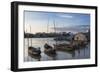 Boats on Can Tho River, Can Tho, Mekong Delta, Vietnam, Indochina, Southeast Asia, Asia-Ian Trower-Framed Photographic Print